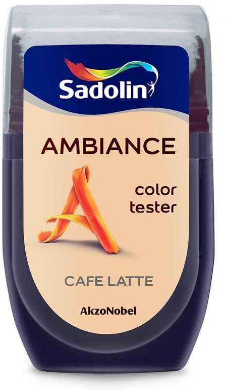 Spalvų tonų testeris Sadolin Ambiance spalvų testeris, kavos ir latte spalvos, 0,03 l