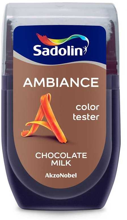 Spalvų tonų testeris Sadolin „Ambiance“ spalvų testeris, šokoladinis pienas, 0,03 l