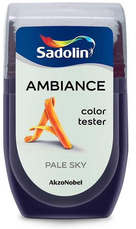Spalvų tonų testeris Sadolin Ambiance spalvų testeris, blyškus dangus, 0,03 l