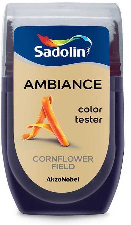 Spalvų tonų testeris Sadolin Ambiance spalvų testeris, rugiagėlių laukas, 0,03 l