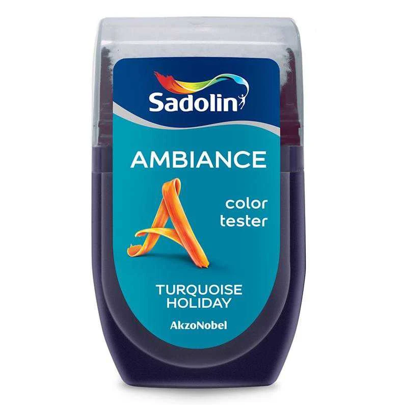 Spalvos testeris Sadolin Ambiance Color Tester, turquoise holiday sp., 0.03 l