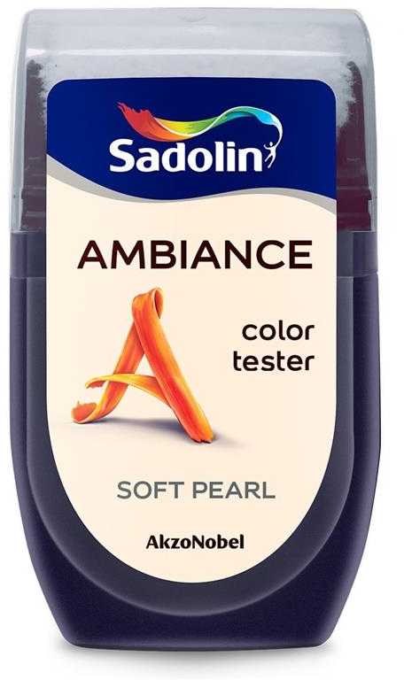 Spalvų tonų testeris Sadolin Ambiance spalvų testeris, švelnus perlas, 0,03 l