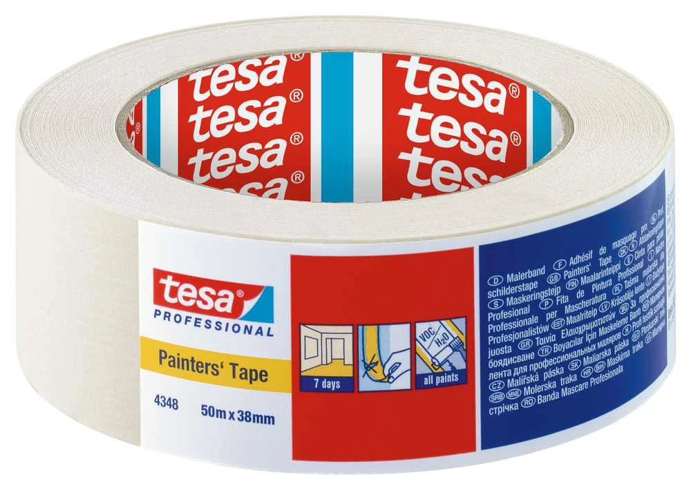Tesa Taśma Profesionali interjero dažymo juosta 7 dienoms 50 m: 38 mm