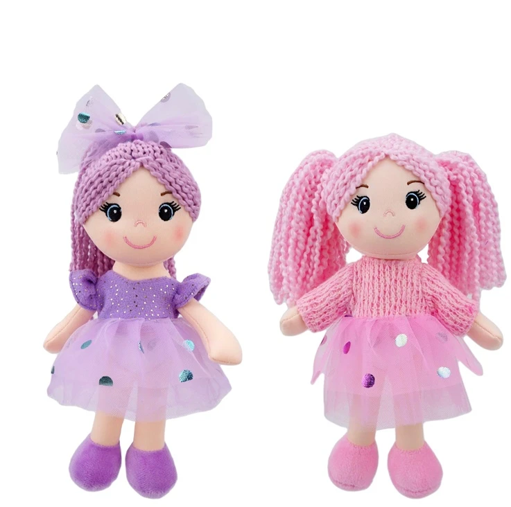 Krass Pliušinis žaislas Lėlė Soft Doll, įvairių spalvų, 23 cm