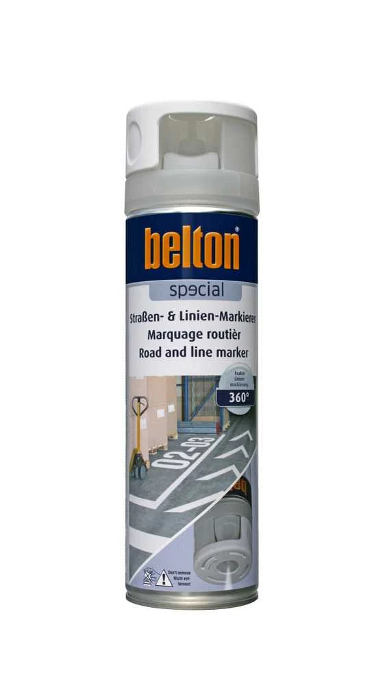 Aerozoliniai dažai Belton Special, paprastieji, balta sp., 0.5 l