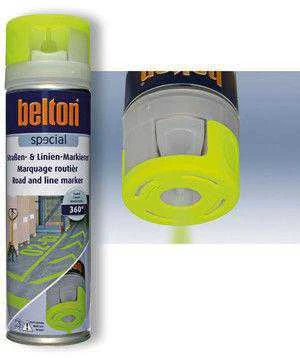 Aerozoliniai dažai Belton Special, paprastieji, geltona sp., 0.5 l