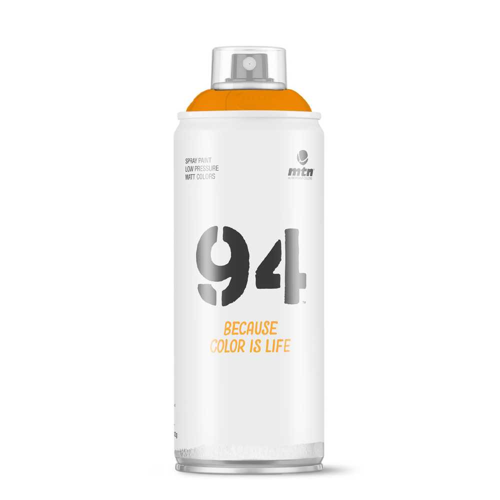 Aerozoliniai dažai Montana Fluorescent 94, paprastieji, oranžinė sp., 0.4 l