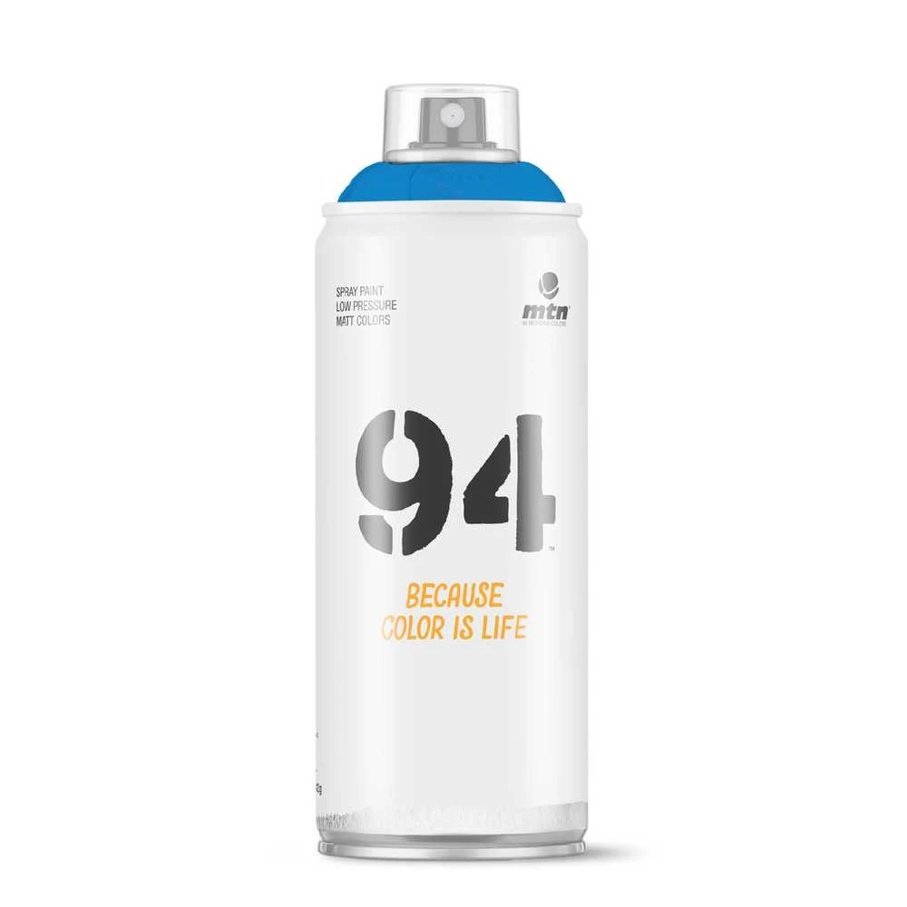 Aerozoliniai dažai Montana Fluorescent 94, paprastieji, mėlyna sp., 0.4 l