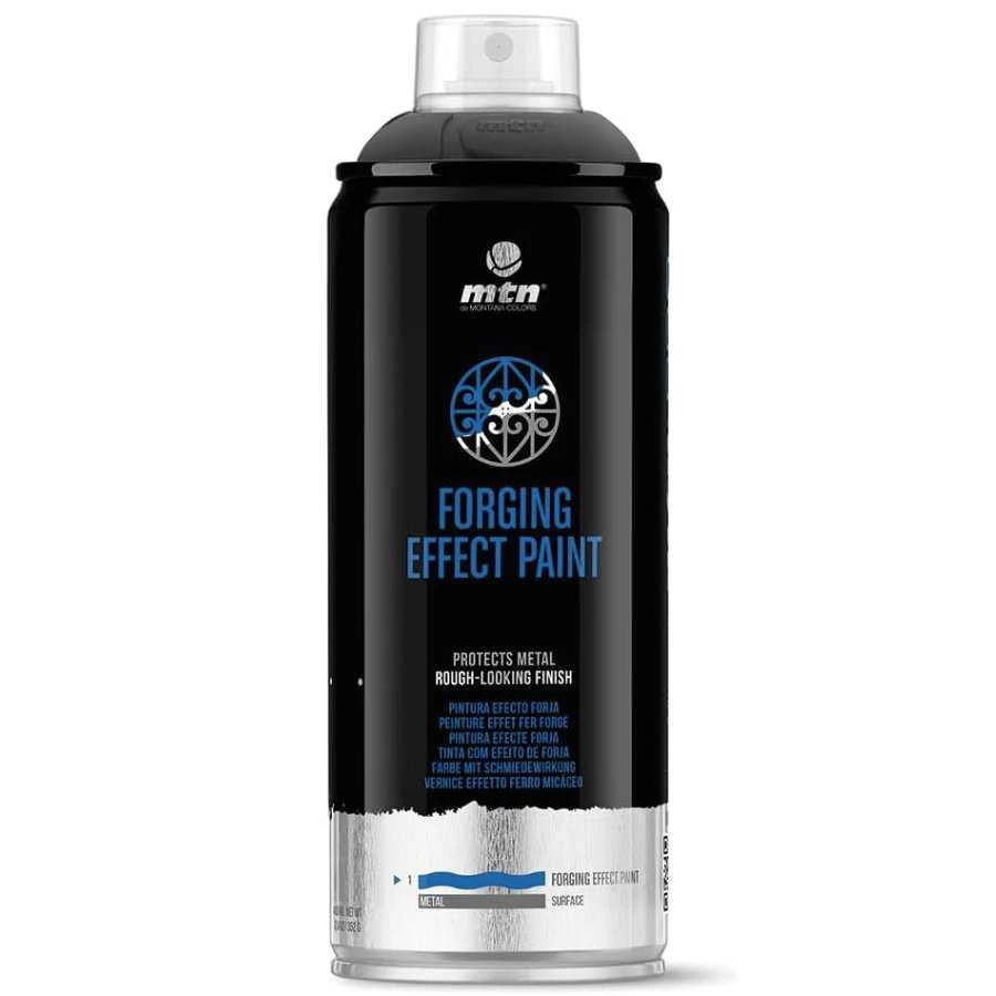 Montana PAINT AEROZ FORGED EFFECT Juodas 400ML