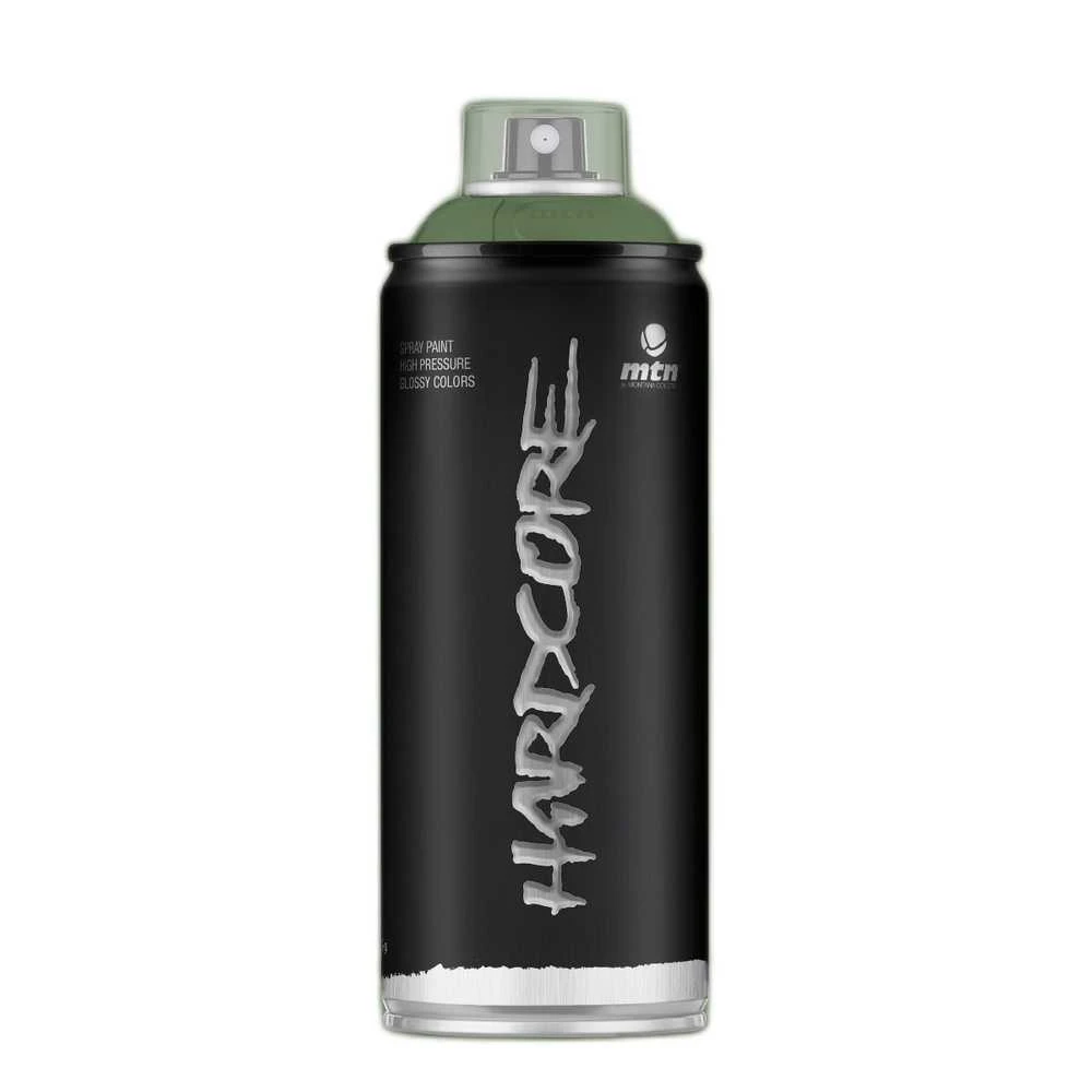 Aerozoliniai dažai Montana Hardcore, paprastieji, žalia sp., 0.4 l