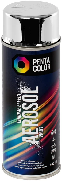 Pentacolor PENTA aerozoliniai dažai sidabro-chromo spalvos 400 ml
