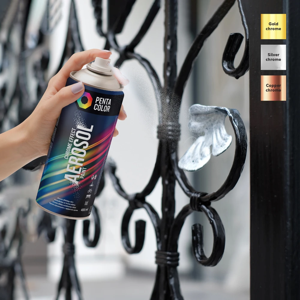 Pentacolor PAINT AEROSOL PENTA GOLD-CHROME 400ML