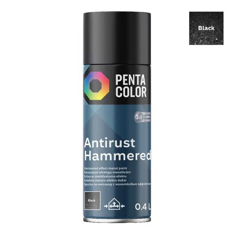 Pentacolor PURŠKIAMI DAŽAI PENTA ANTIRŪTINIAI HAMM BLK 400ML