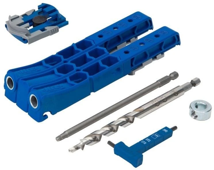 Kreg Pocket-Hole Jig 320 šablonas pasvirųjų varžtų jungimui