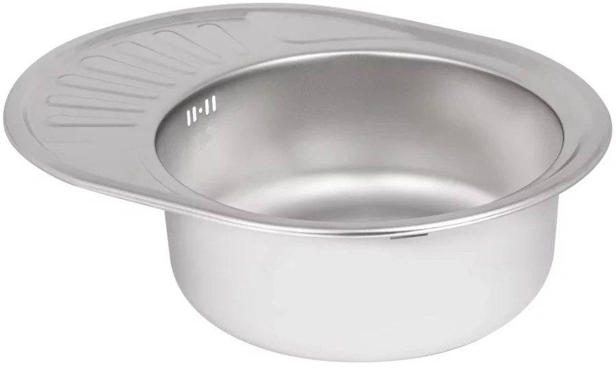 Virtuvės kriauklė AB 570x450mm Satino su paviršiumi