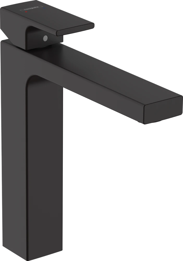 Kriauklės maišytuvas Hansgrohe Vernis Shape 71562670, juodos spalvos.