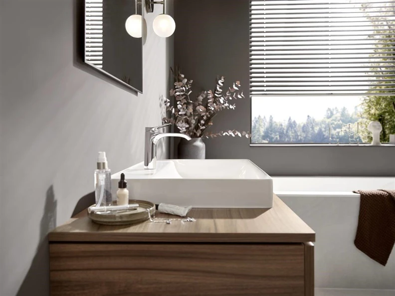 Kriauklės maišytuvas Hansgrohe Vivenis, chromuotas.