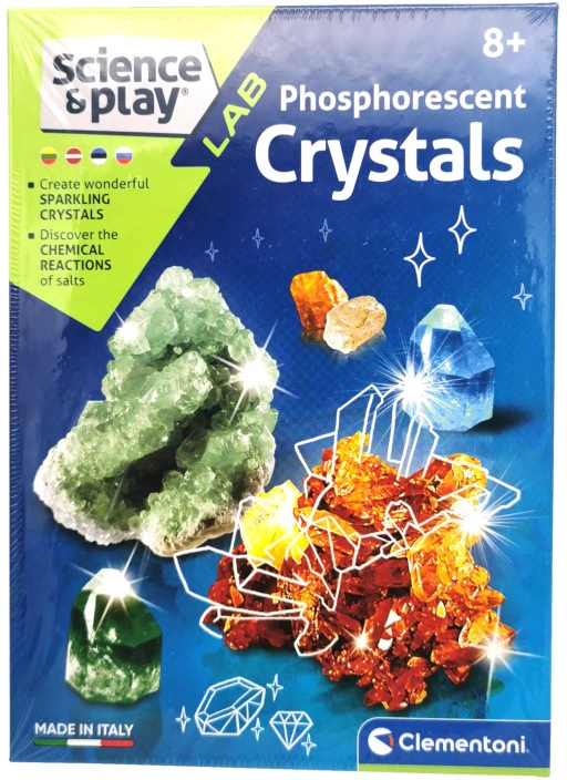 CLEMENTONI rinkinys Mini Fluo Kristalai, 50575
