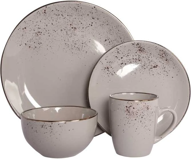 Domoletti MUG WITH SPECKLE BROWN 368ML
