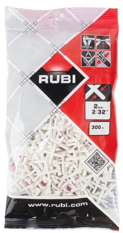 Kryželiai Rubi, 2 mm, 300 vnt