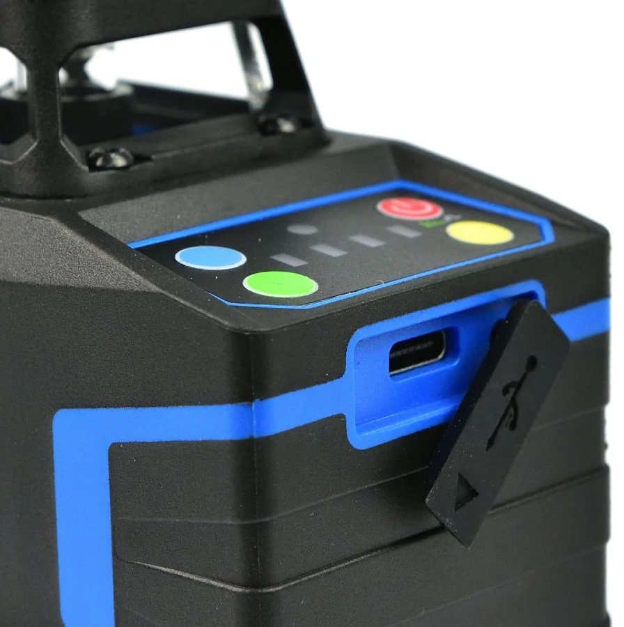 Geko lazerinis samopoziomujący 3D 360 12x žalia linijos (8)