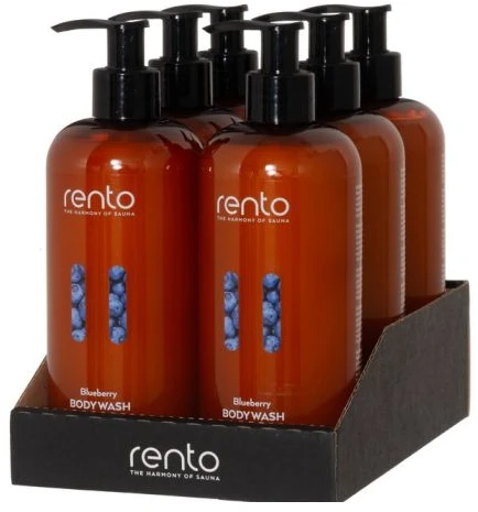 Kūno prausiklis Rento Blueberry, 400 ml
