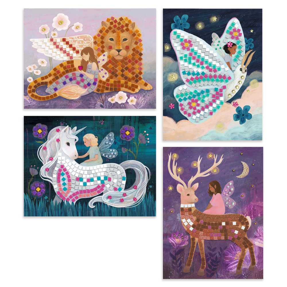 Kūrybos rinkinys Djeco Mosaic Glitter Unicorn