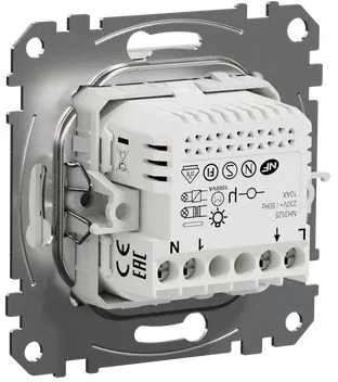 Schneider Electric JUDESIO JUTIKLIS SU JUNGIMU, BALTOS SEDNA DIZAINAS