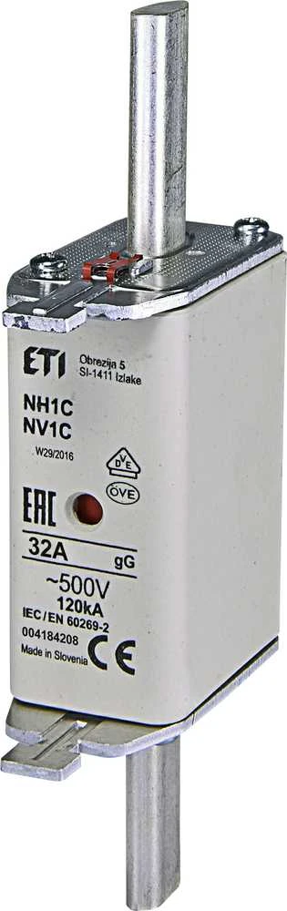 ETI Lydusis saugiklis, 32A, 500V