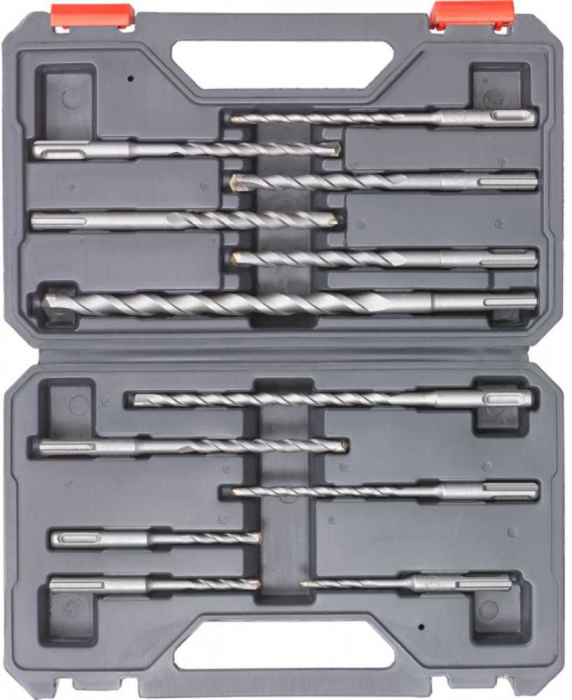 Grąžtas Einhell Einhell Smūginių grąžtų rinkinys SDS-plus, 5-14 mm (12 dalių, lagaminas)