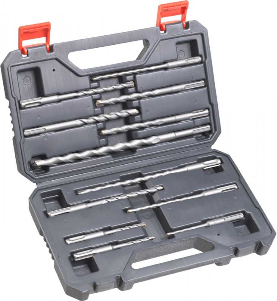 Grąžtas Einhell Einhell Smūginių grąžtų rinkinys SDS-plus, 5-14 mm (12 dalių, lagaminas)