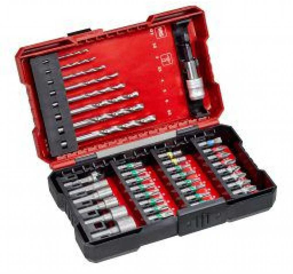 Grąžtas KWB Einhell Bohrer- & Bit-Satz, 39-teilig (1/4", in L-Box)