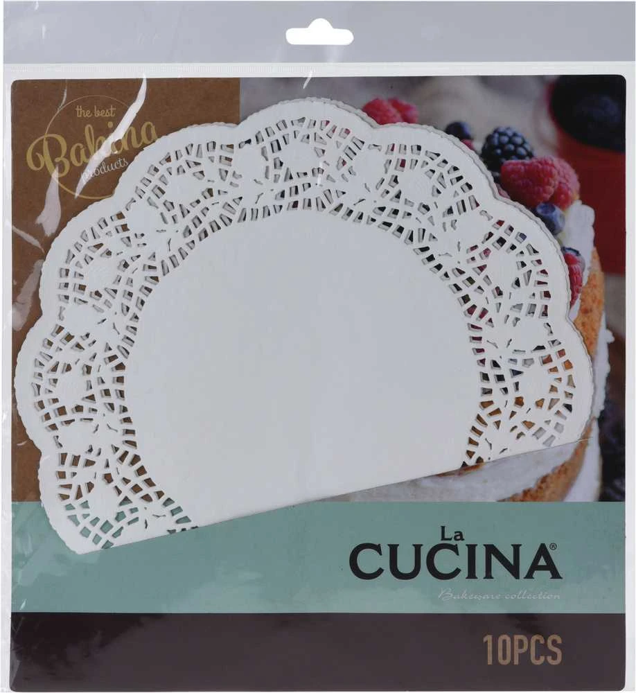 La Cucina PADĖKLIUKAI VIENKART SERVIR 26CM 10VNT