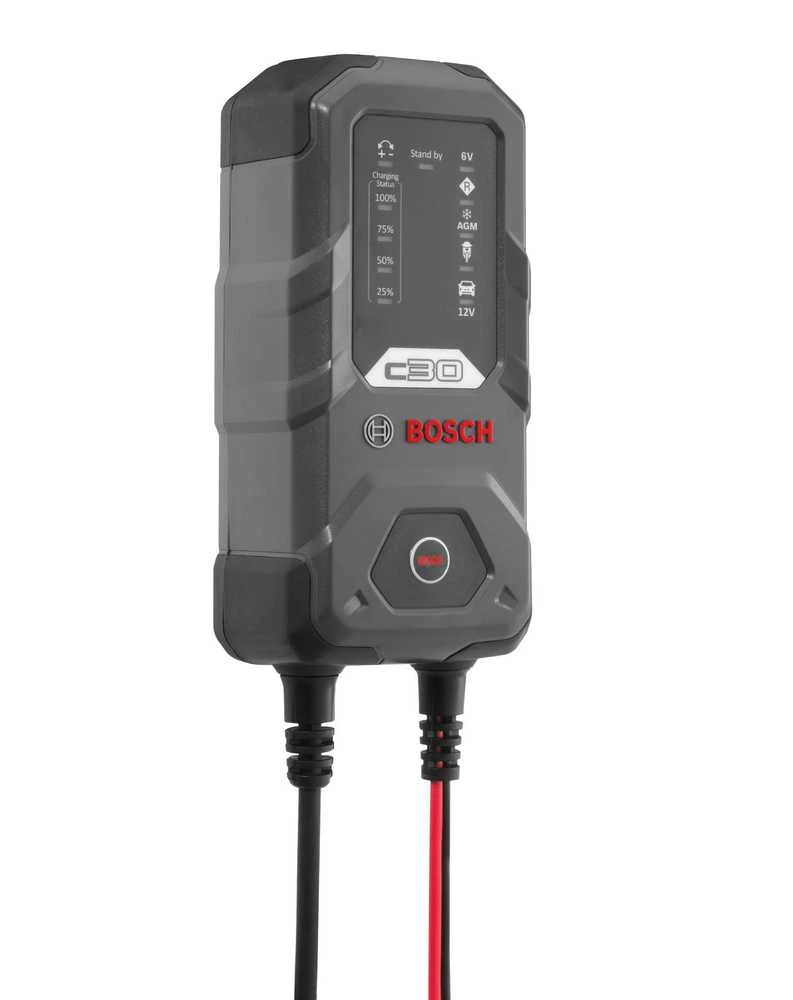 Akumuliatoriaus įkroviklis BOSCH C30, 6–12 V, 3,8 A