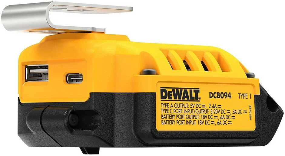 Pakrovėjas DeWalt DCB094K; 18 V
