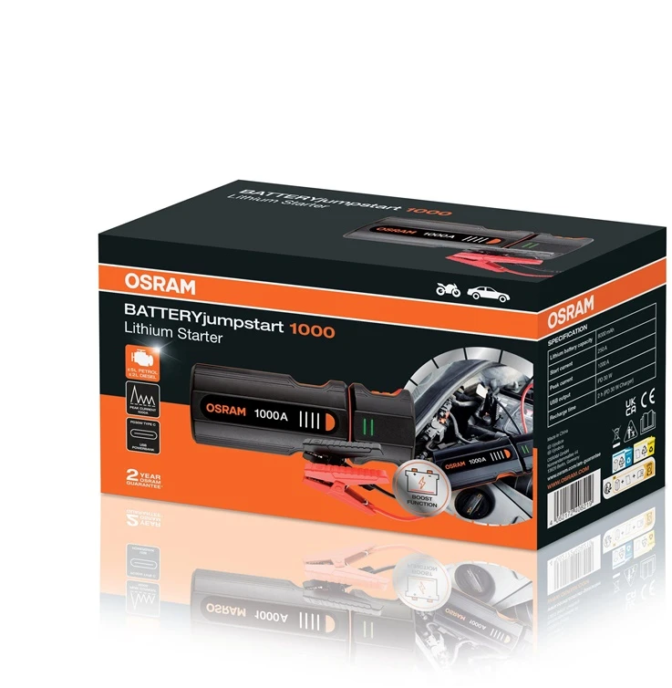 Osram PRIETAISAS AUTO UŽVESTI 1000A 12V