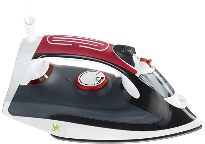 Lafe Garinis lygintuvas LAF02b juodos ir raudonos spalvos