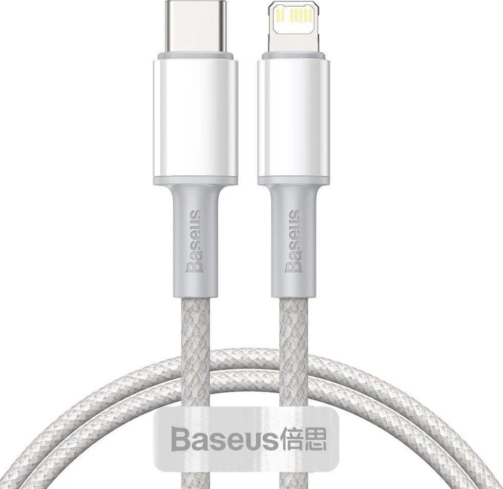Laidas BASEUS USB Type-C - Lightning, 2 m, pilkas CATLGD-A02