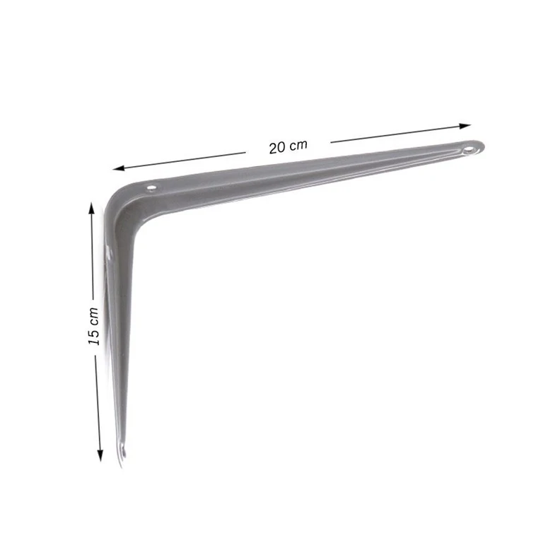 Haushalt JetWorld SHELF HOLDER 150X200 SB-01 Matinis Sidabrinis