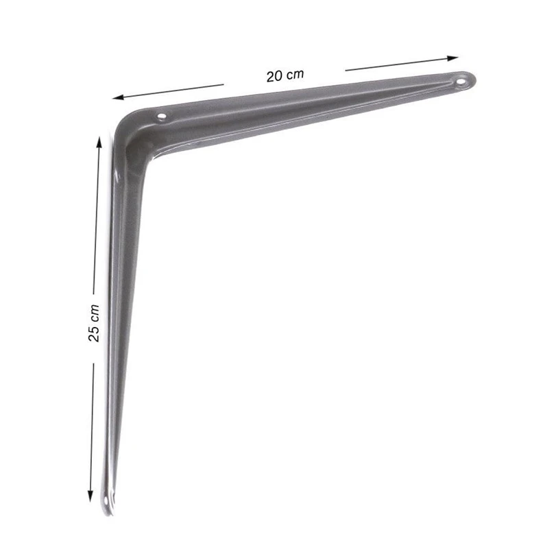 Haushalt Dymo SHELF HOLDER 200X250 SB-01 Matinis Sidabrinis