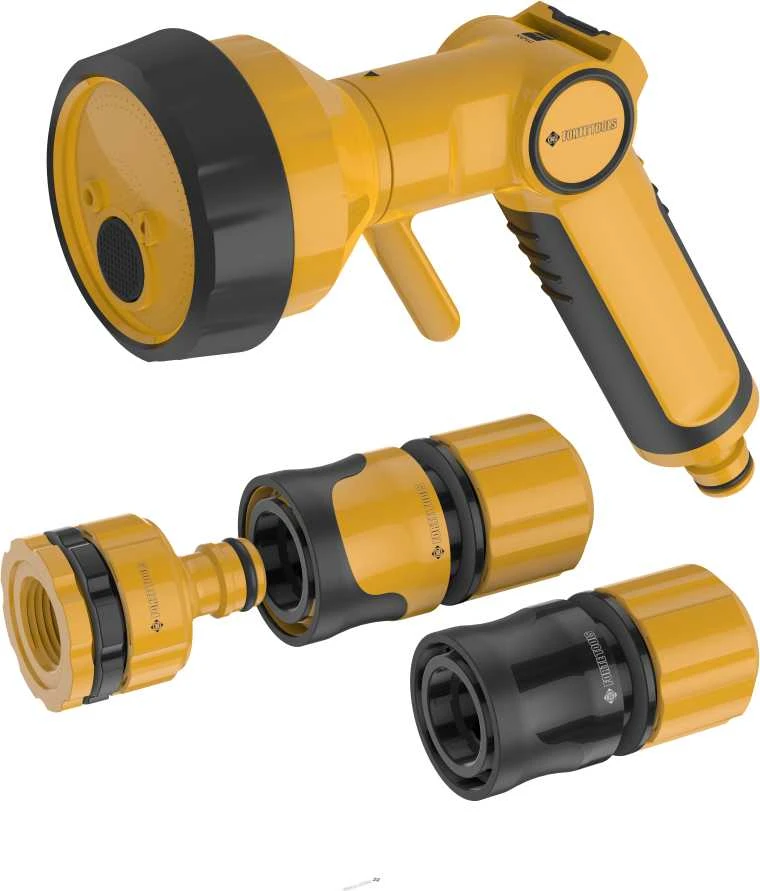 Forte Tools Forte_Tools 4 funkcijų purkštuvas, jungtis 1/2–5/8 53-540FT