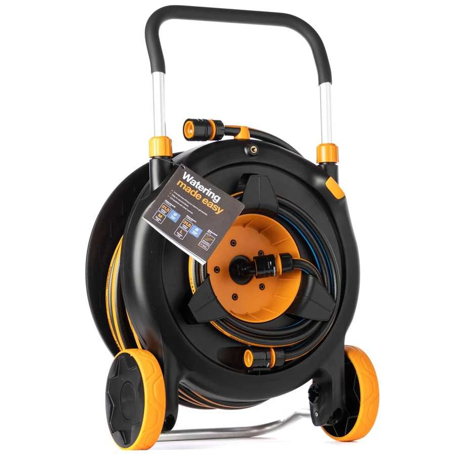 Fiskars Sodo ritė su 30 m žarna Waterwheel  L