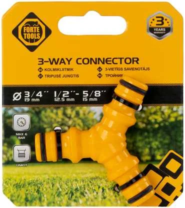 Forte Tools Forte_Tools Trišakis jungtuvas Ž-Ž 53-205FT