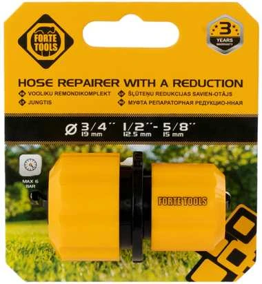 Forte Tools Forte_Tools Dvišakė jungtis 53-110FT, 1/2-3/4 Ž-Ž
