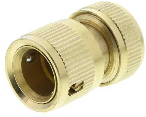 XTline HOSE CONNECT STOP BRASS 1/2 HAUSHALT