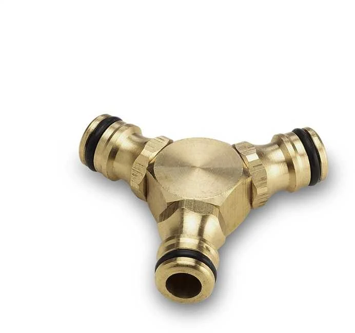 XTline CONNECTOR 3 WAY BRASS HAUSHALT