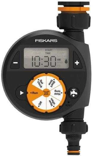 Fiskars Laistymo laikmatis su vienu išėjimu (2xAA baterijos neįeina)