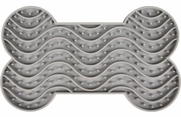 Dubenėlis maitinimui Flamingo Lick Pad Petrol L, 0.5 l