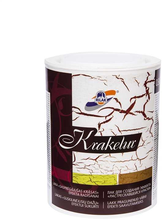Lakas, matinis Rilak Krakelur, 0.9 l, Bespalvis