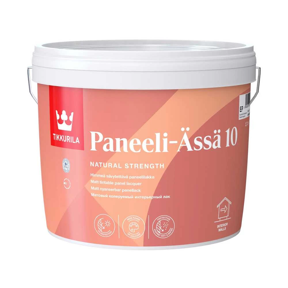 Lakas, matinis Tikkurila Paneeli-Assa 10, 2.7 l
